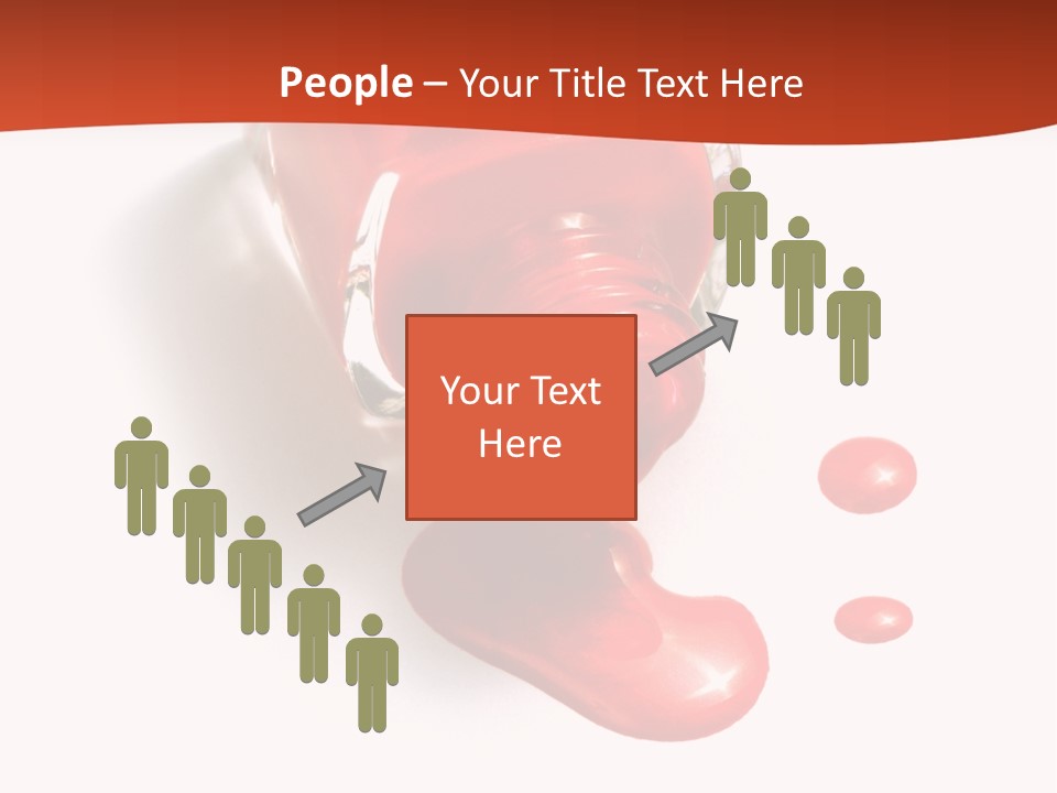 Shiny Red Cosmetics PowerPoint Template