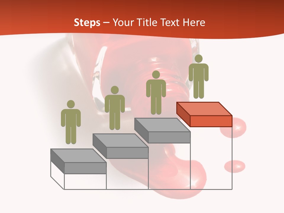 Shiny Red Cosmetics PowerPoint Template