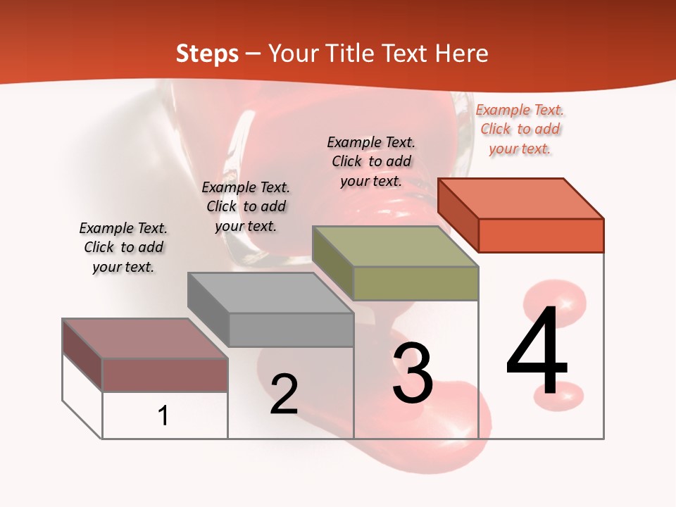 Shiny Red Cosmetics PowerPoint Template