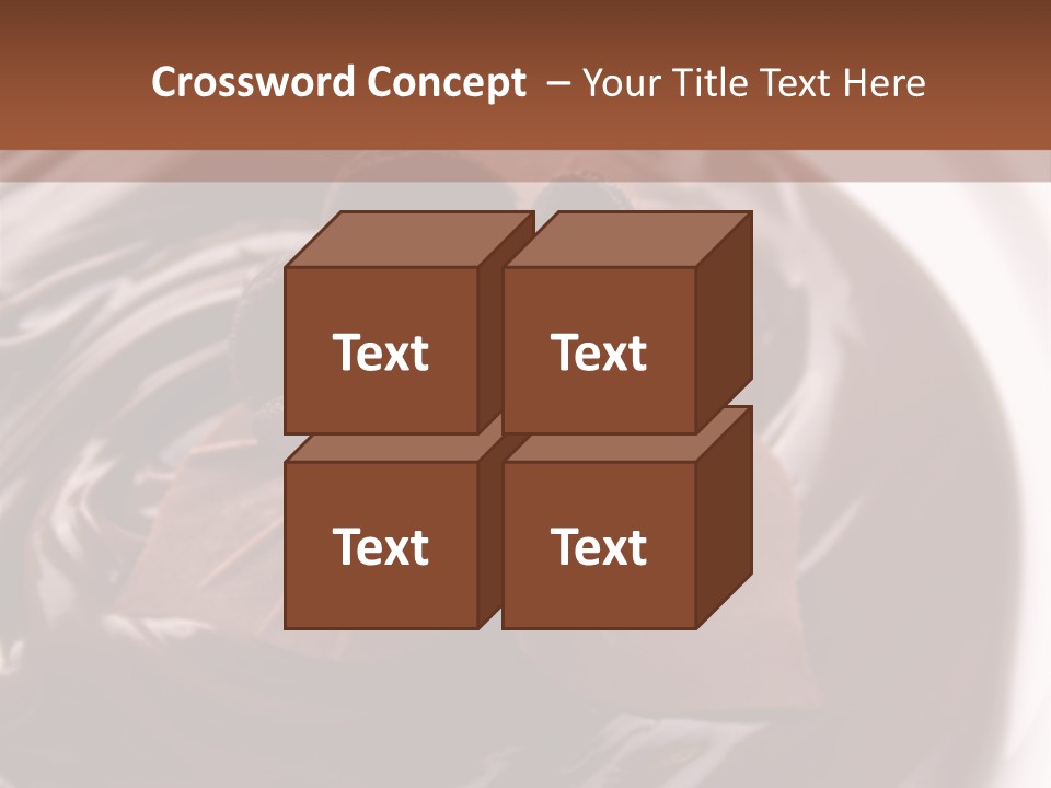 Cream Garnish Shaving PowerPoint Template