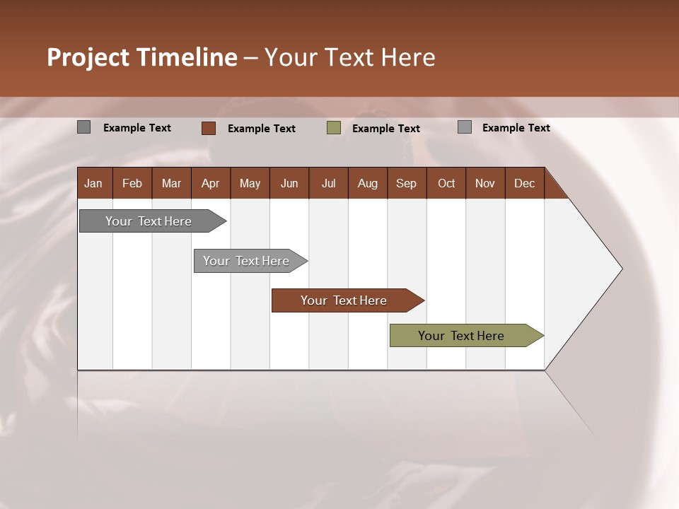 Cream Garnish Shaving PowerPoint Template