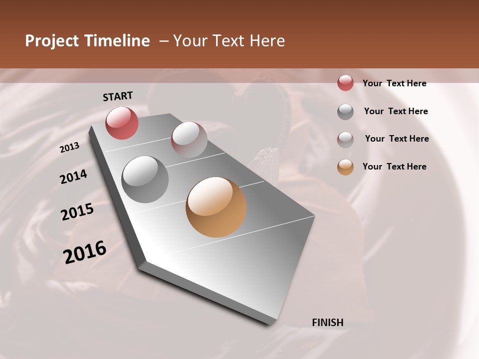 Cream Garnish Shaving PowerPoint Template