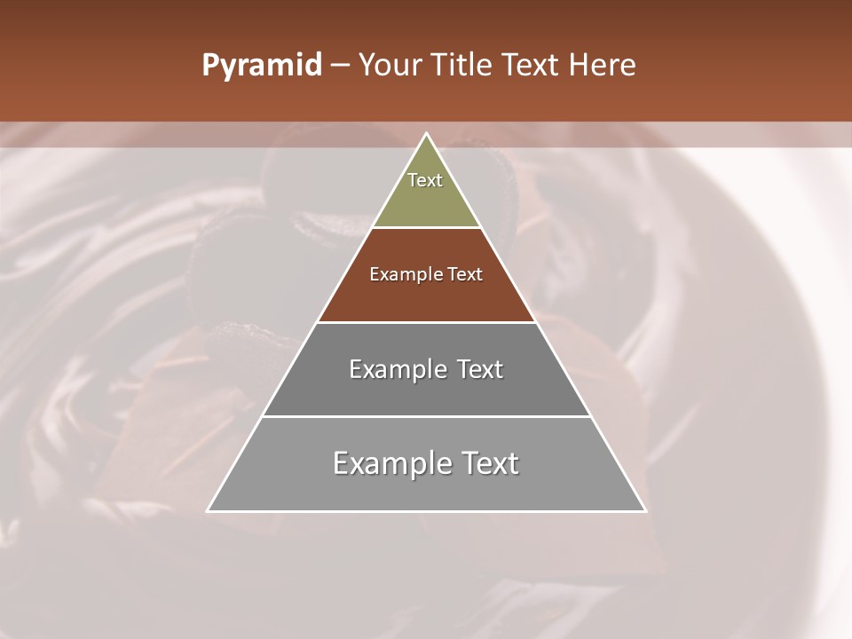 Cream Garnish Shaving PowerPoint Template