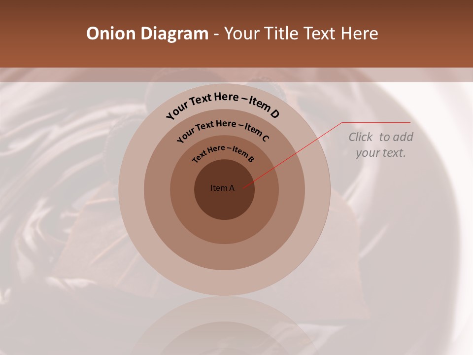 Cream Garnish Shaving PowerPoint Template