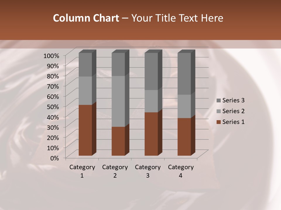 Cream Garnish Shaving PowerPoint Template