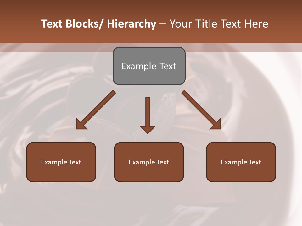 Cream Garnish Shaving PowerPoint Template