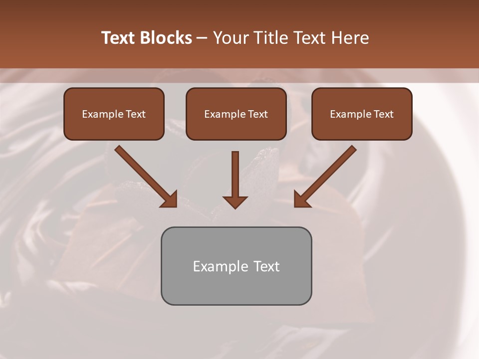 Cream Garnish Shaving PowerPoint Template