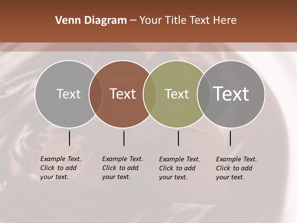 Cream Garnish Shaving PowerPoint Template