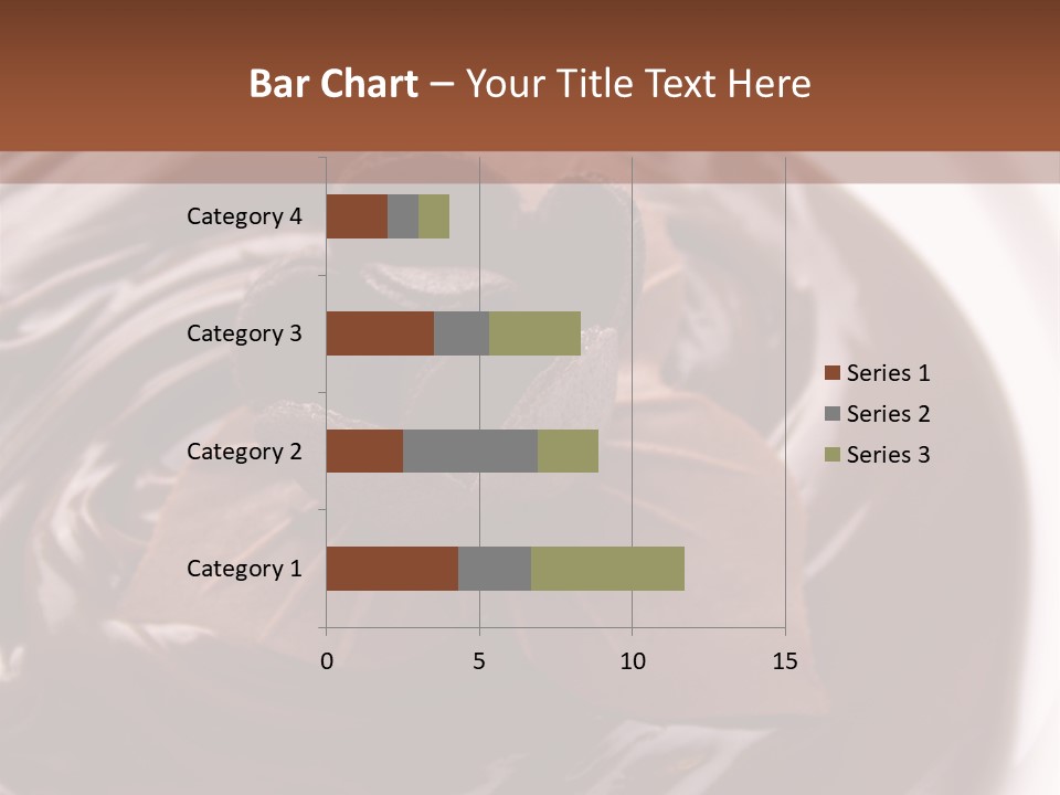 Cream Garnish Shaving PowerPoint Template