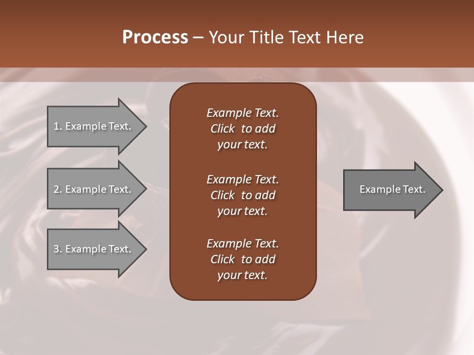Cream Garnish Shaving PowerPoint Template