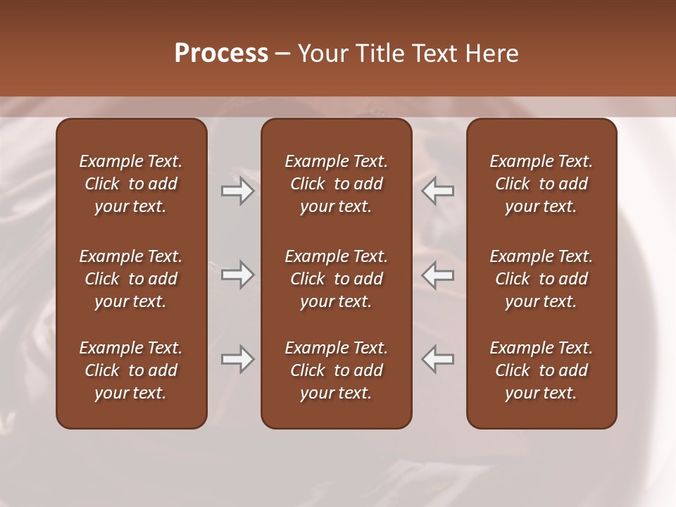 Cream Garnish Shaving PowerPoint Template