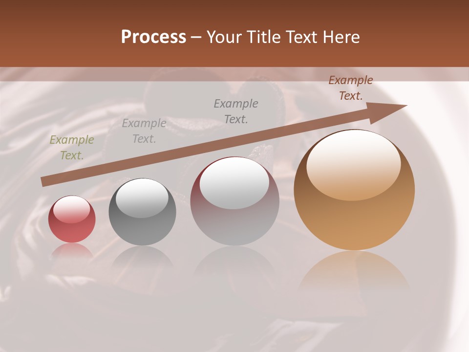 Cream Garnish Shaving PowerPoint Template