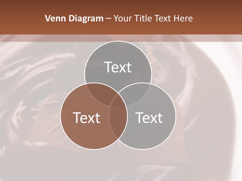 Cream Garnish Shaving PowerPoint Template