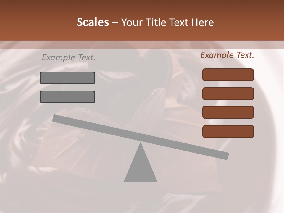 Cream Garnish Shaving PowerPoint Template