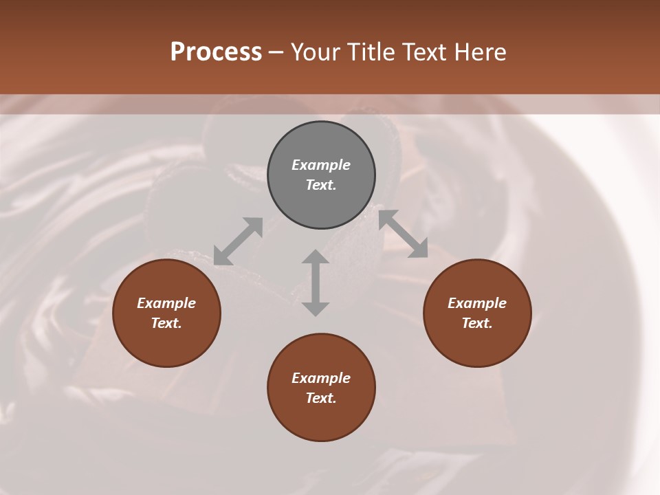 Cream Garnish Shaving PowerPoint Template