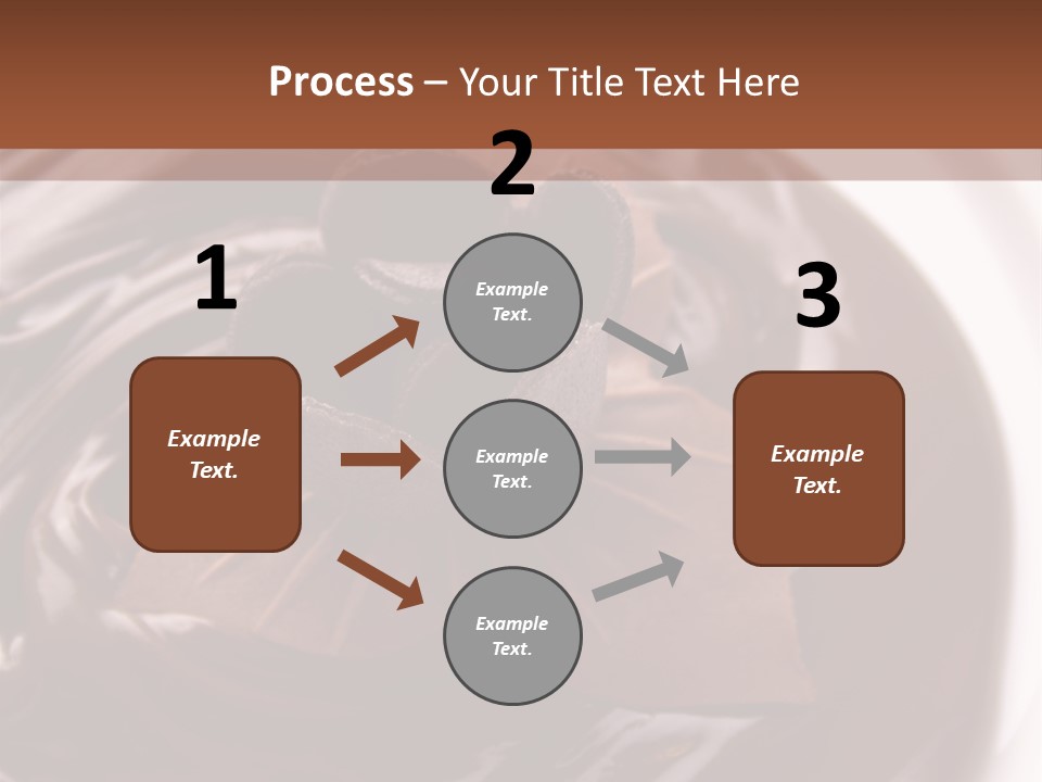 Cream Garnish Shaving PowerPoint Template