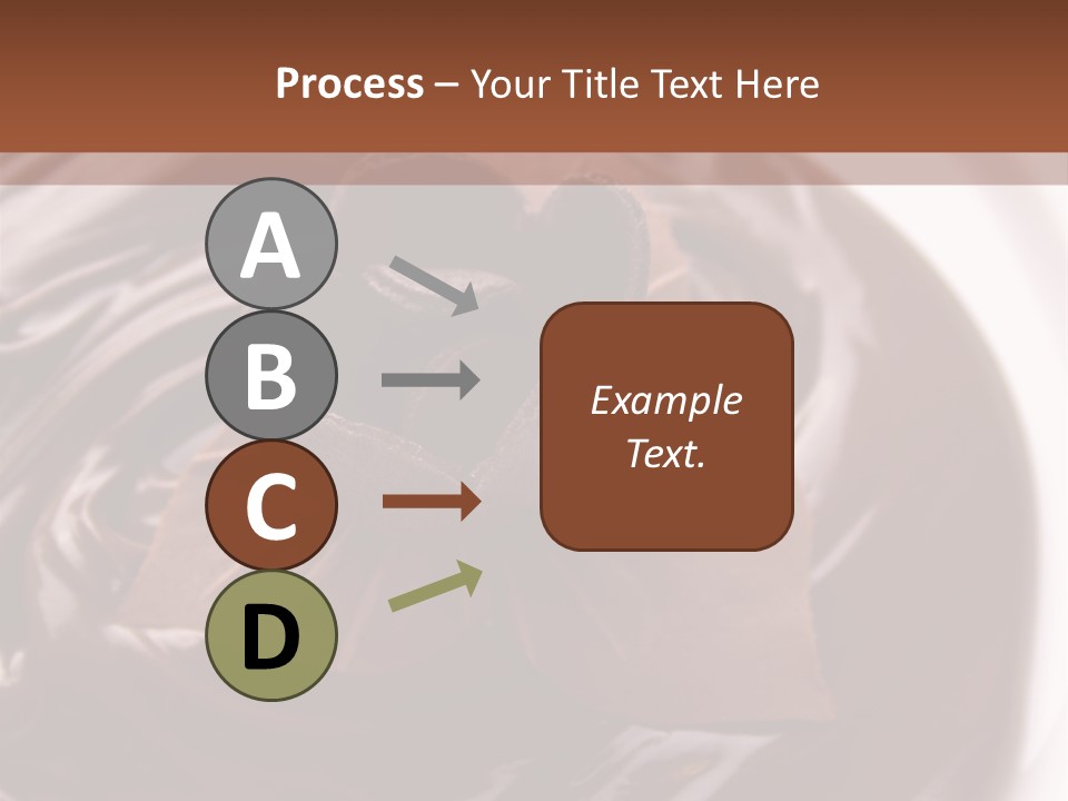 Cream Garnish Shaving PowerPoint Template