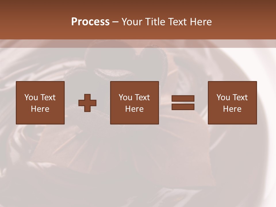 Cream Garnish Shaving PowerPoint Template