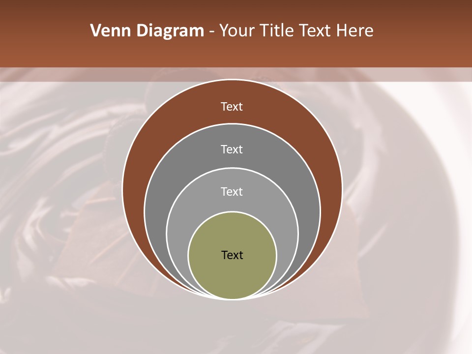 Cream Garnish Shaving PowerPoint Template