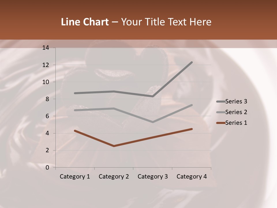 Cream Garnish Shaving PowerPoint Template