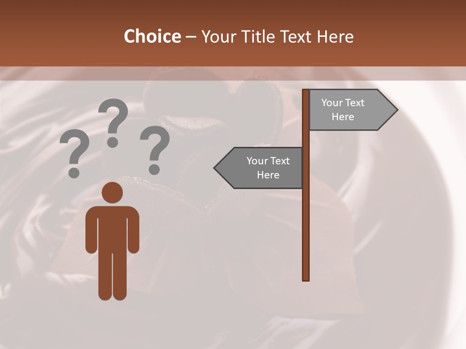 Cream Garnish Shaving PowerPoint Template
