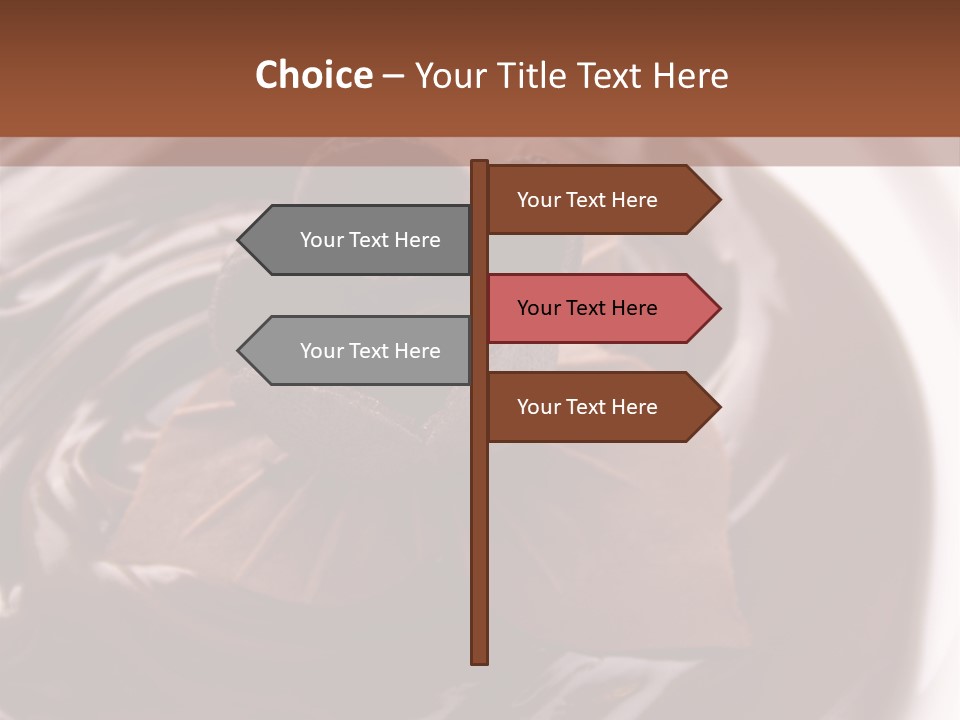 Cream Garnish Shaving PowerPoint Template