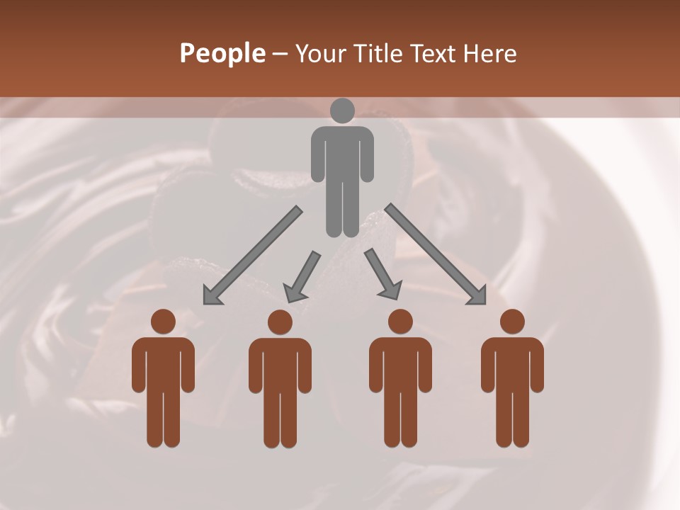 Cream Garnish Shaving PowerPoint Template