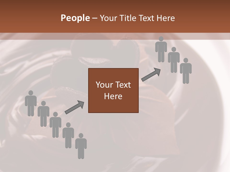 Cream Garnish Shaving PowerPoint Template