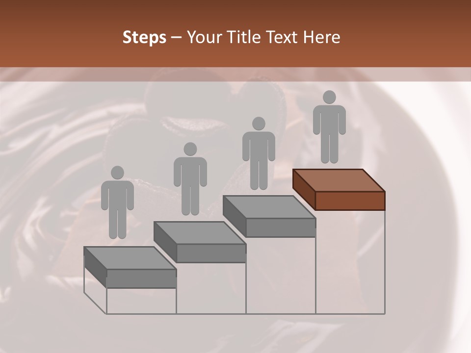 Cream Garnish Shaving PowerPoint Template