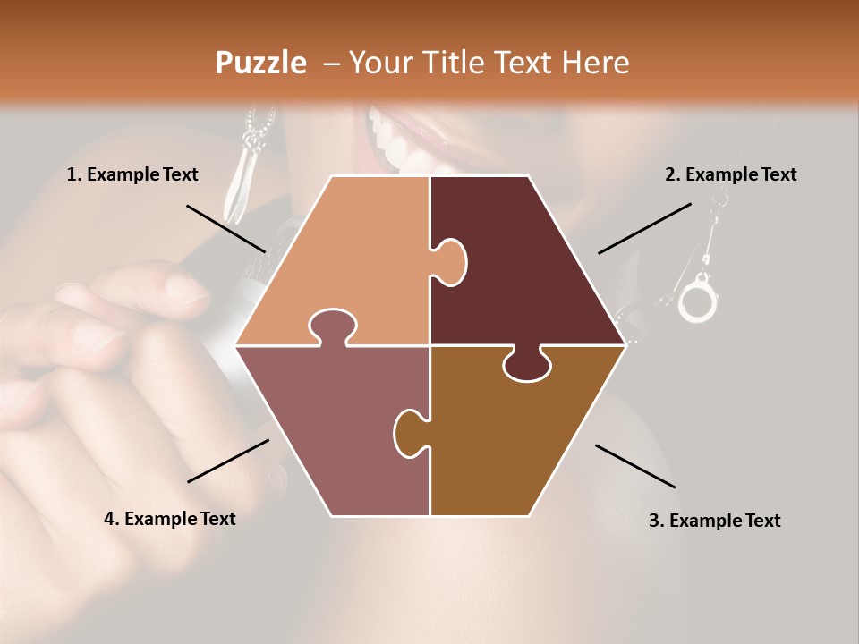 Young Kareoke Joy PowerPoint Template