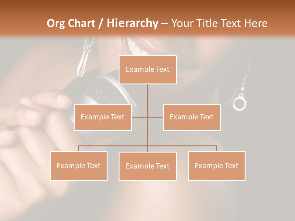 Young Kareoke Joy PowerPoint Template