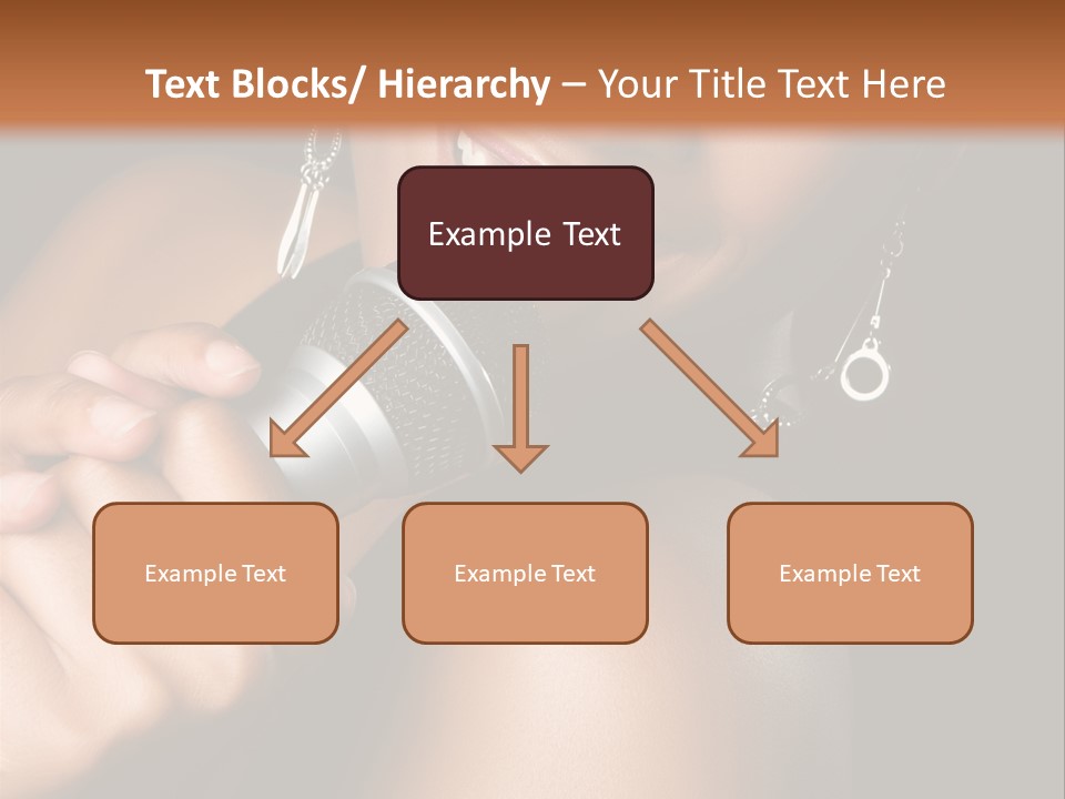 Young Kareoke Joy PowerPoint Template
