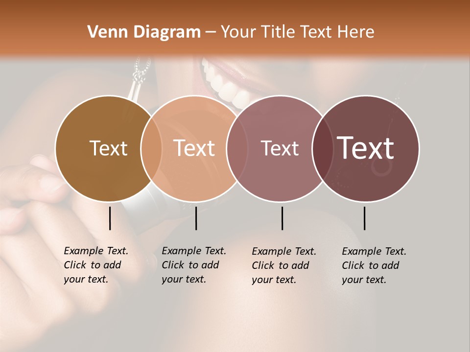 Young Kareoke Joy PowerPoint Template