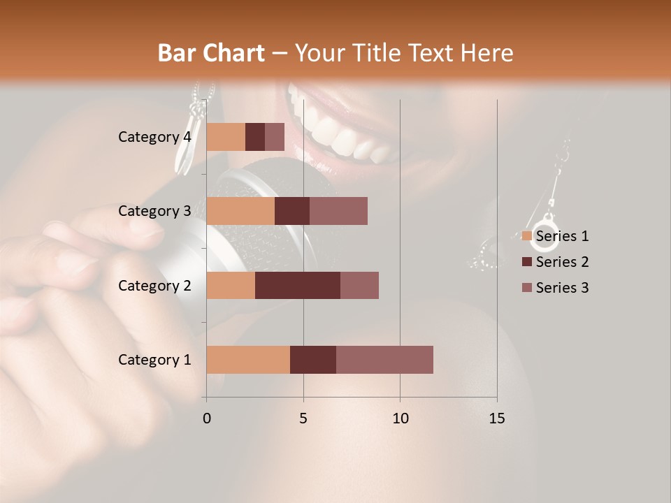 Young Kareoke Joy PowerPoint Template