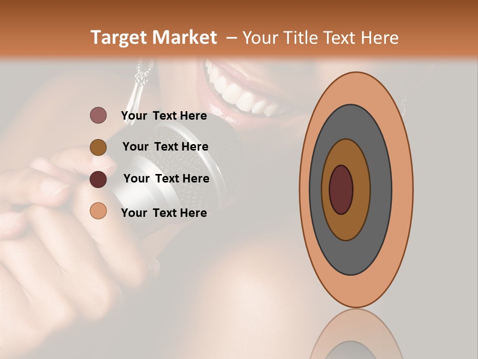 Young Kareoke Joy PowerPoint Template