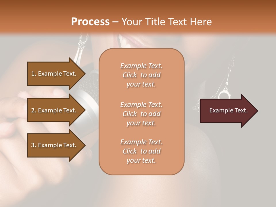 Young Kareoke Joy PowerPoint Template