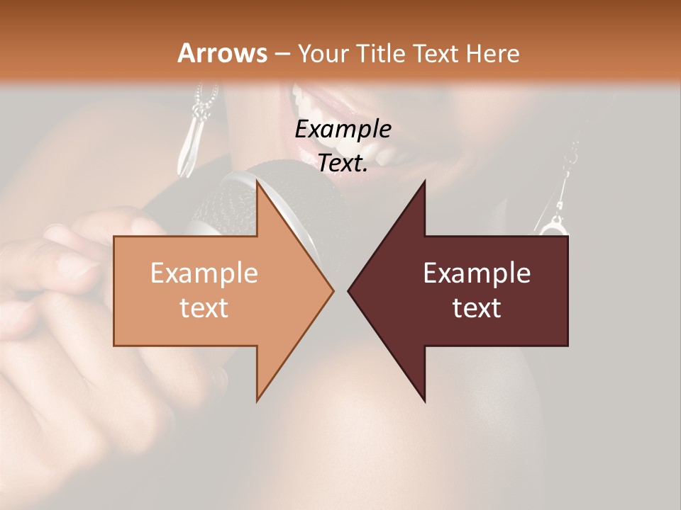 Young Kareoke Joy PowerPoint Template