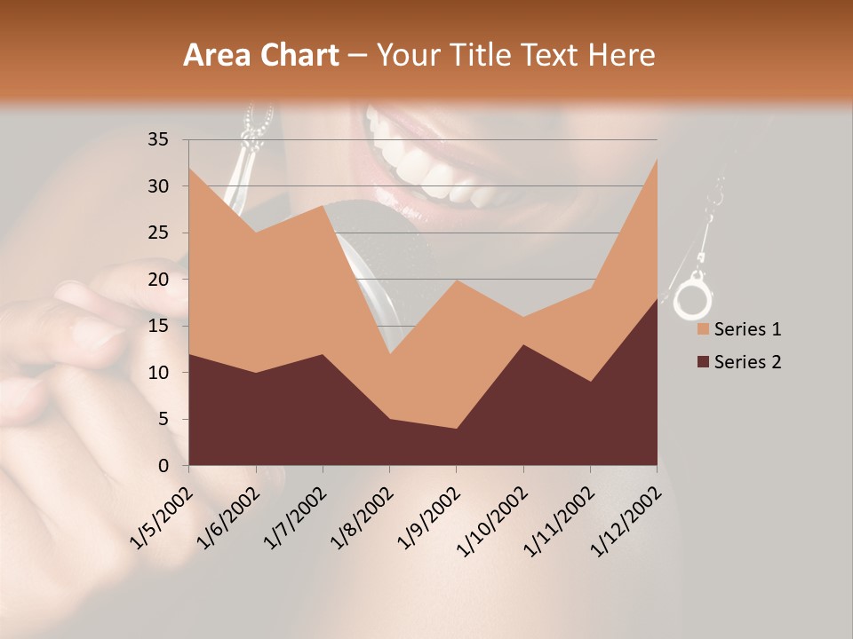 Young Kareoke Joy PowerPoint Template