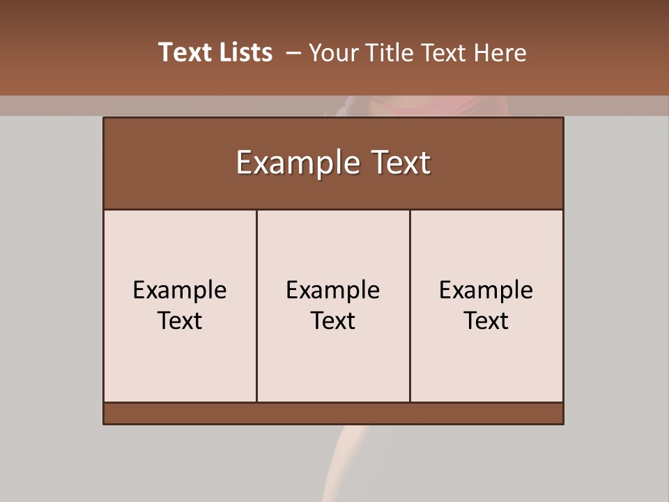 A Woman Dancing In The Air With Her Arms Outstretched PowerPoint Template
