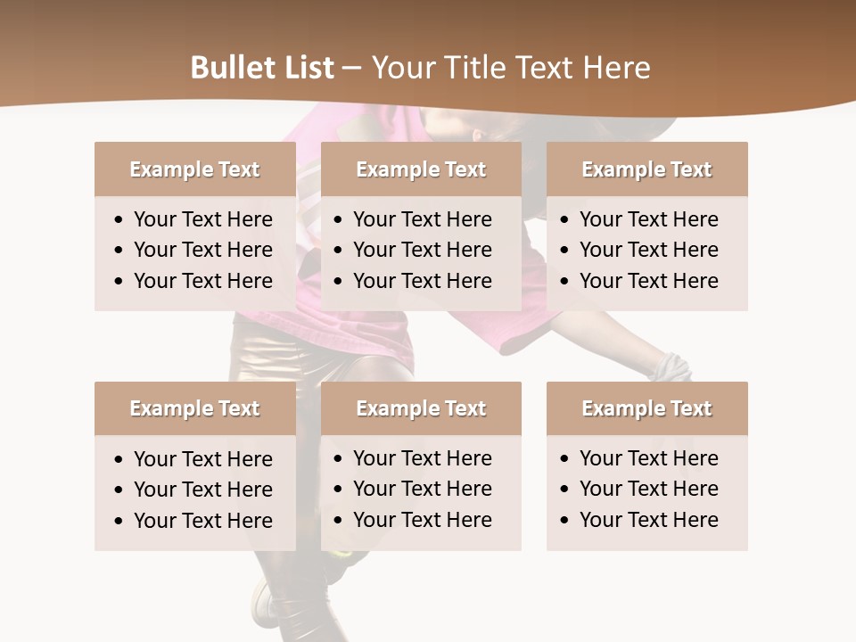 Hiphop Cool Grace PowerPoint Template