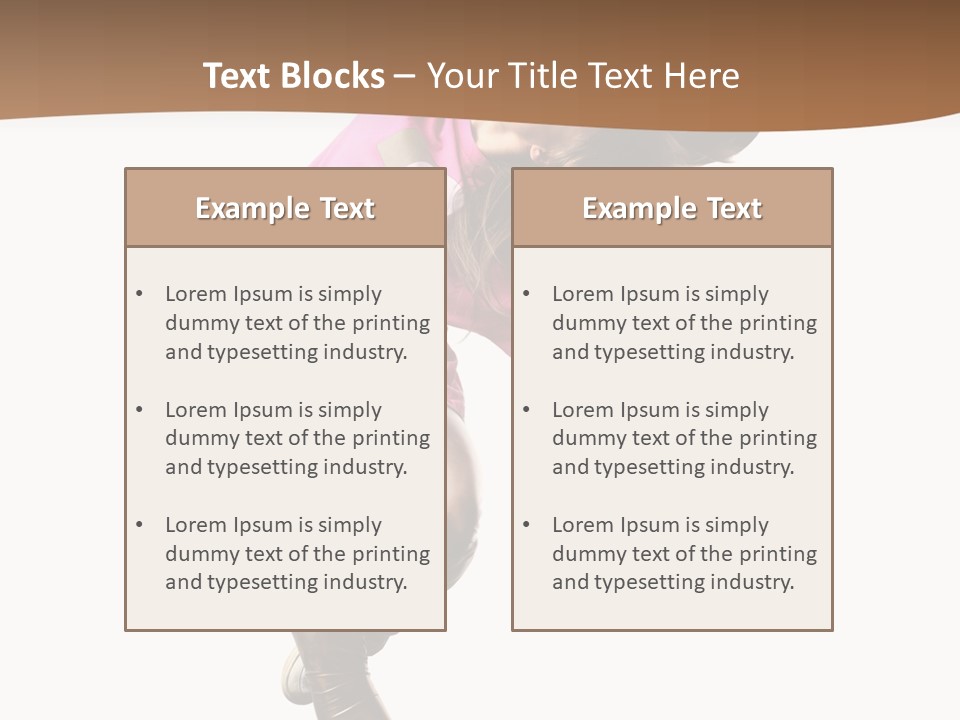 Hiphop Cool Grace PowerPoint Template