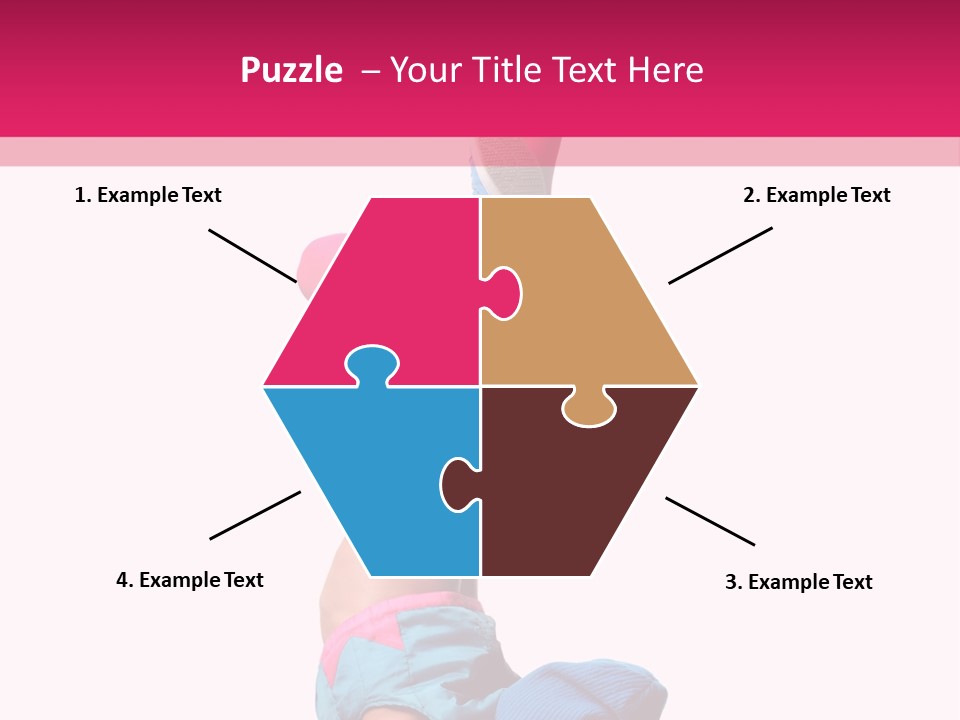 Fitness Exercise Dancer PowerPoint Template