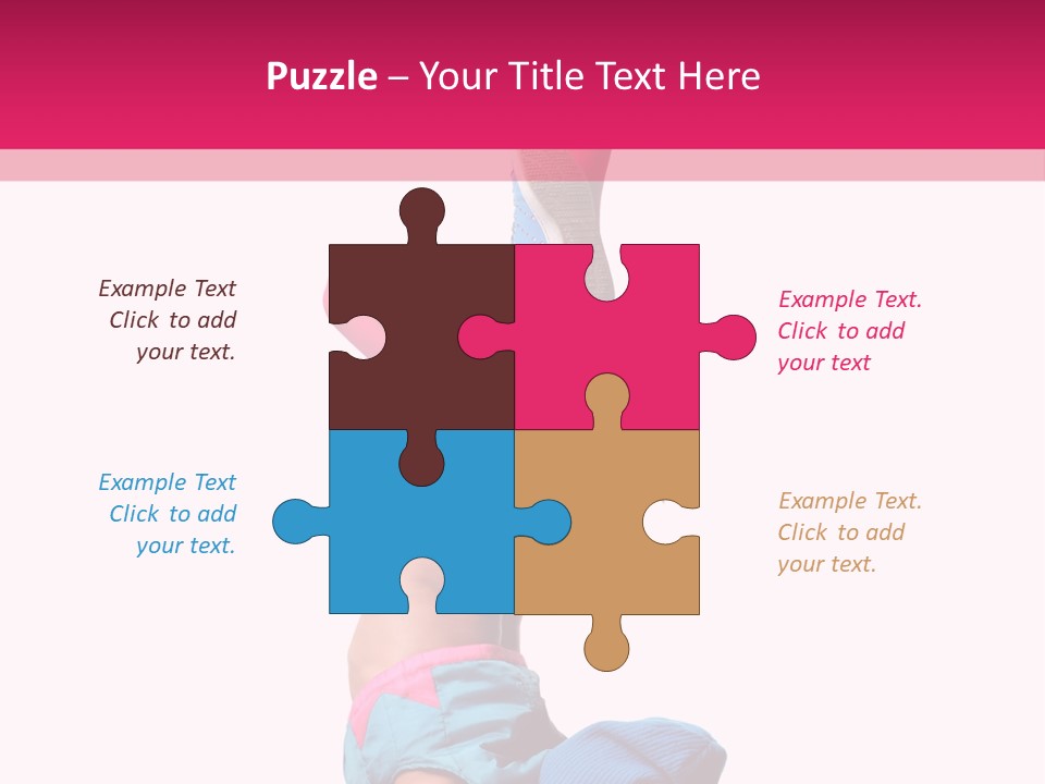 Fitness Exercise Dancer PowerPoint Template