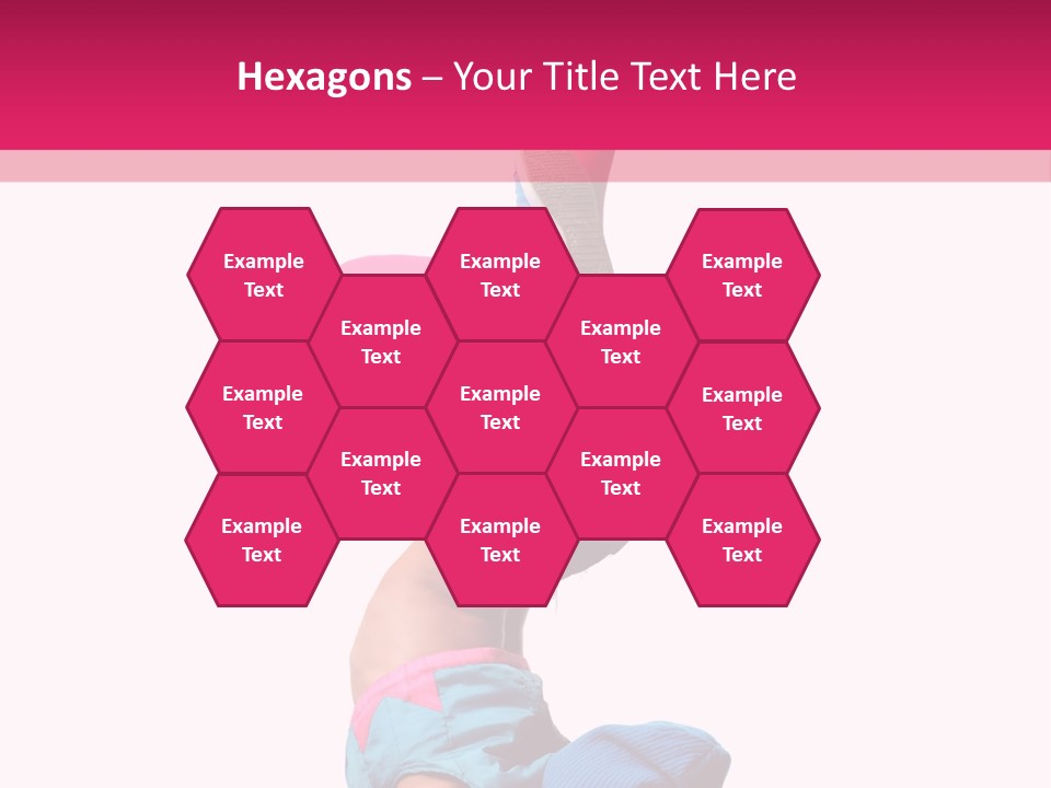 Fitness Exercise Dancer PowerPoint Template