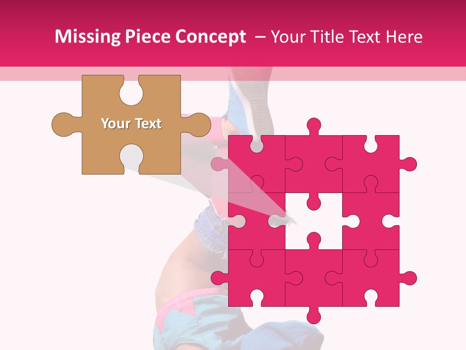 Fitness Exercise Dancer PowerPoint Template