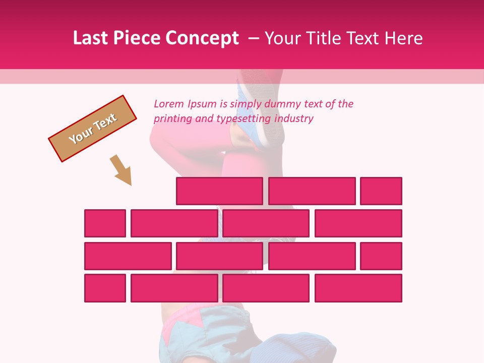 Fitness Exercise Dancer PowerPoint Template