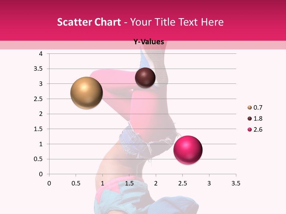 Fitness Exercise Dancer PowerPoint Template