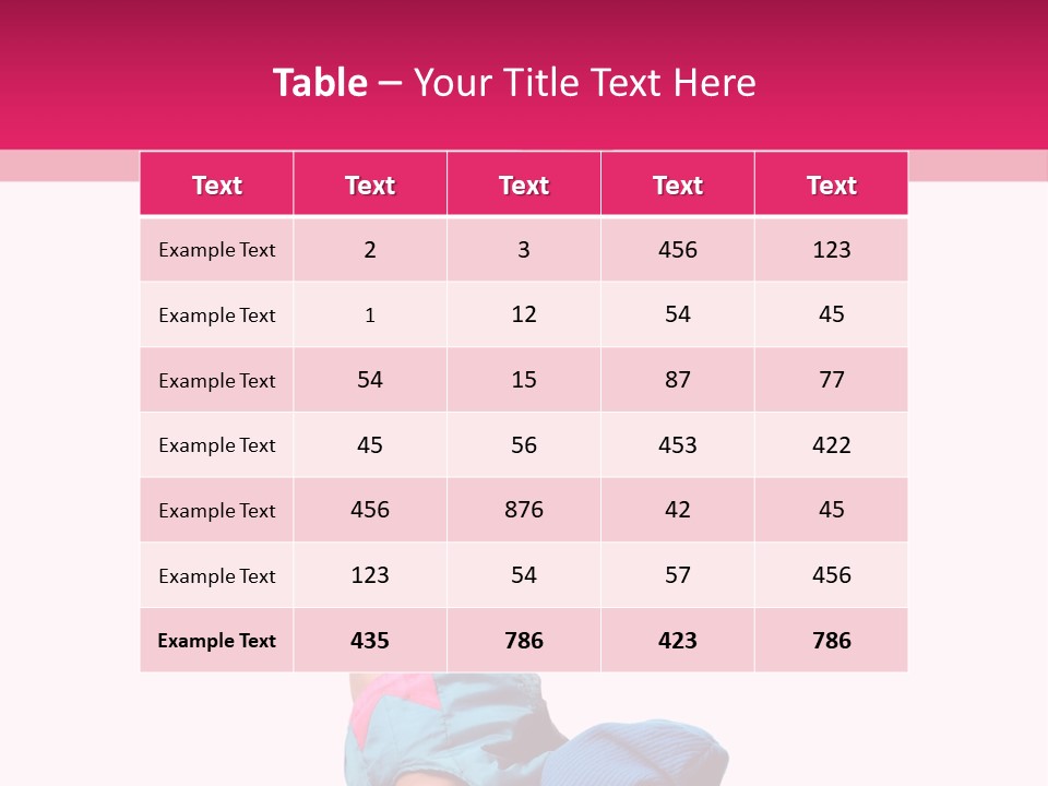 Fitness Exercise Dancer PowerPoint Template