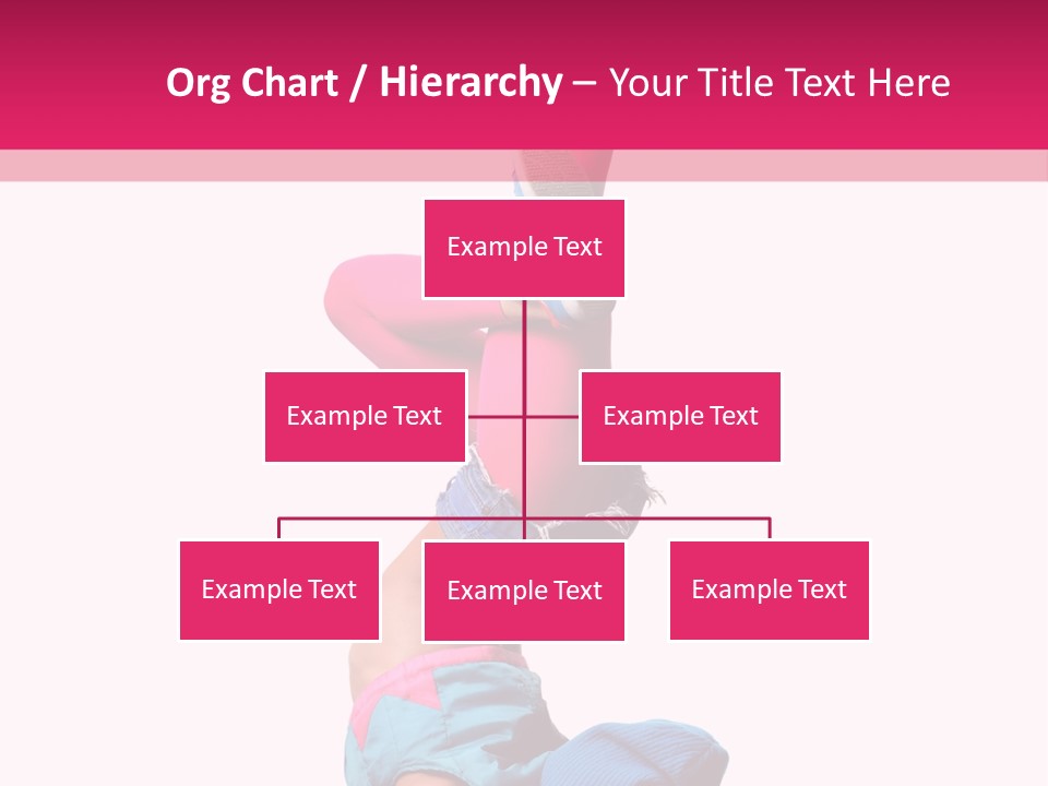 Fitness Exercise Dancer PowerPoint Template