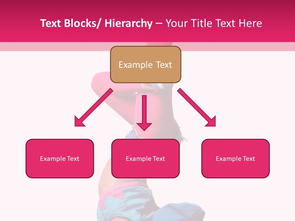 Fitness Exercise Dancer PowerPoint Template